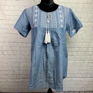 NWT b.Boutique Tassel Blouse